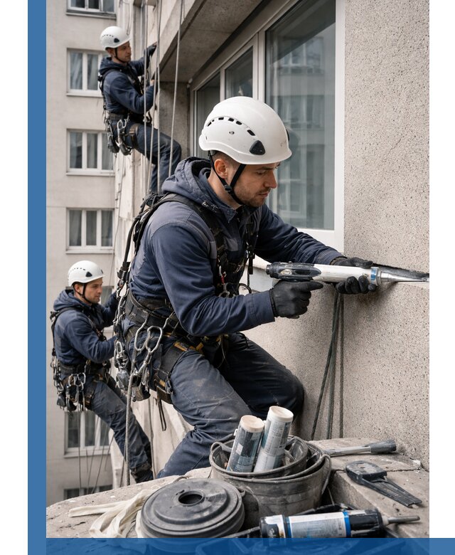 Герметизация швов лоджии в Искитиме профессионально и надежно