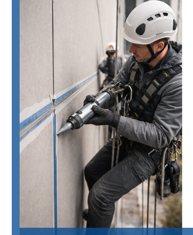 Герметизация стыков фасадных панелей в Искитиме качественно и быстро