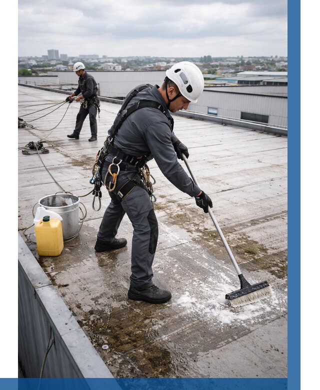 Очистка крыши по графику в Искитиме от 7644 р. | ВЫСОТНИК-Скм