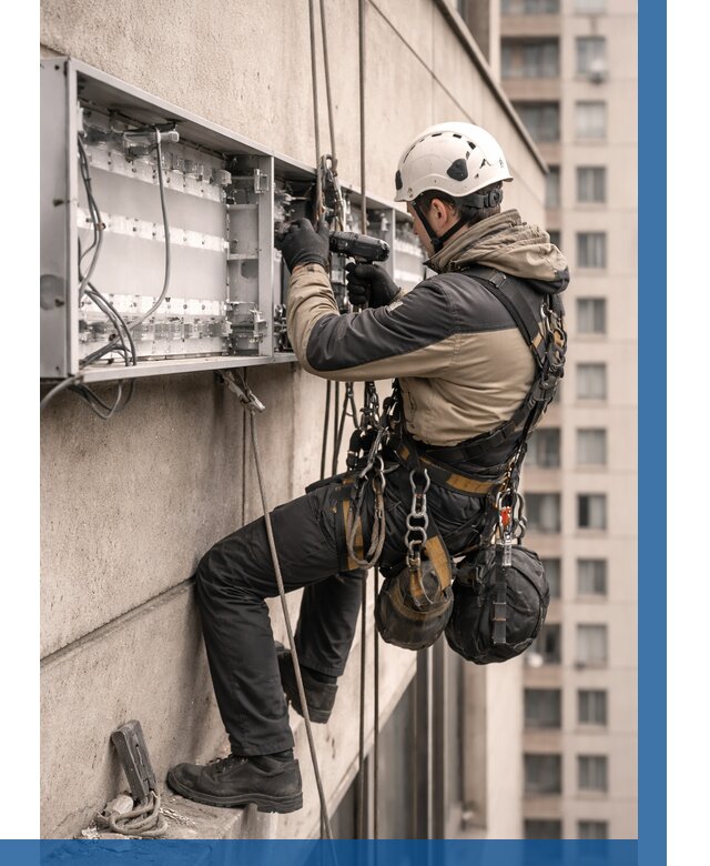 Ремонт вывески на высоте в Искитиме от 4586 р. | ВЫСОТНИК-Скм