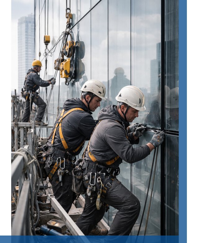 Структурное остекление фасадов в Искитиме от 9682 р. | ВЫСОТНИК-Скм