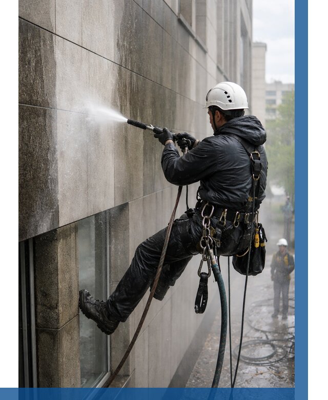 Гидроструйная очистка поверхностей в Искитиме от 866 р. | ВЫСОТНИК-Скм