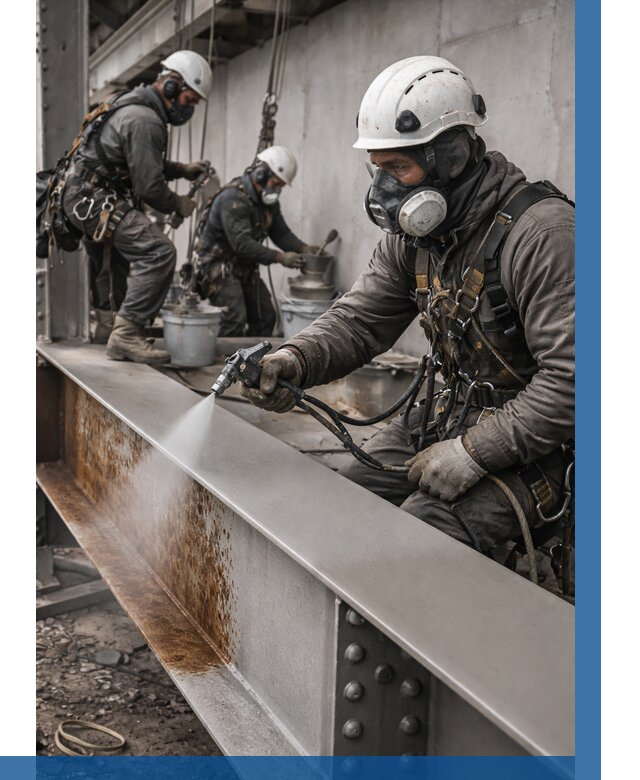 Антикоррозионная покраска металла в Искитиме от 713 р. | ВЫСОТНИК-Скм