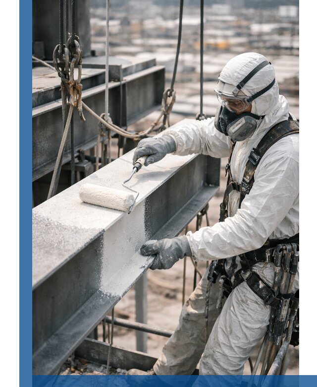 Профессиональная огнезащитная обработка металлоконструкций в Искитиме