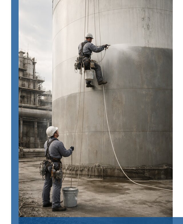 Покраска стальных резервуаров и емкостей в Искитиме профессионально