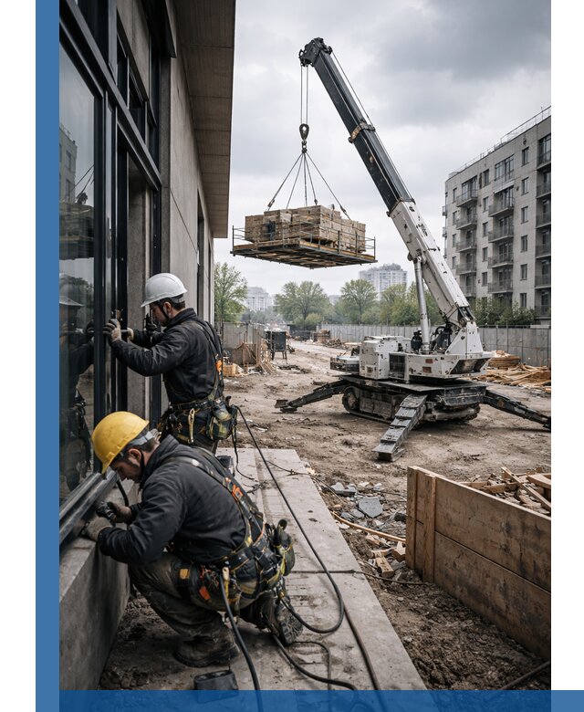 Аренда крана Пионер в Искитиме для строительных работ