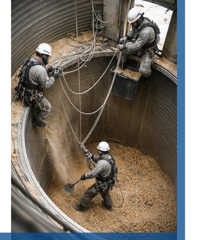 Чистка зерновых бункеров в Искитиме от 12230 р. | ВЫСОТНИК-Скм