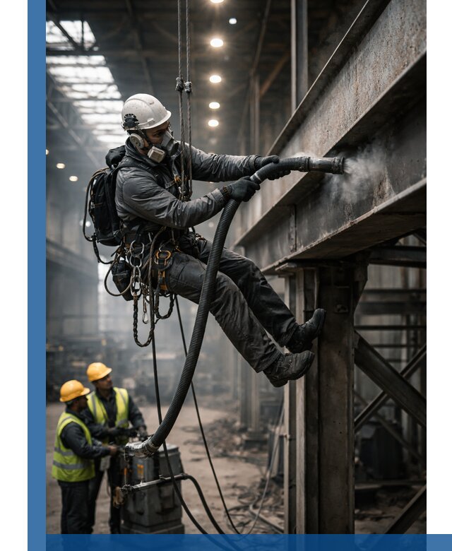 Обеспыливание конструкций в цехах промышленного производства в Искитиме