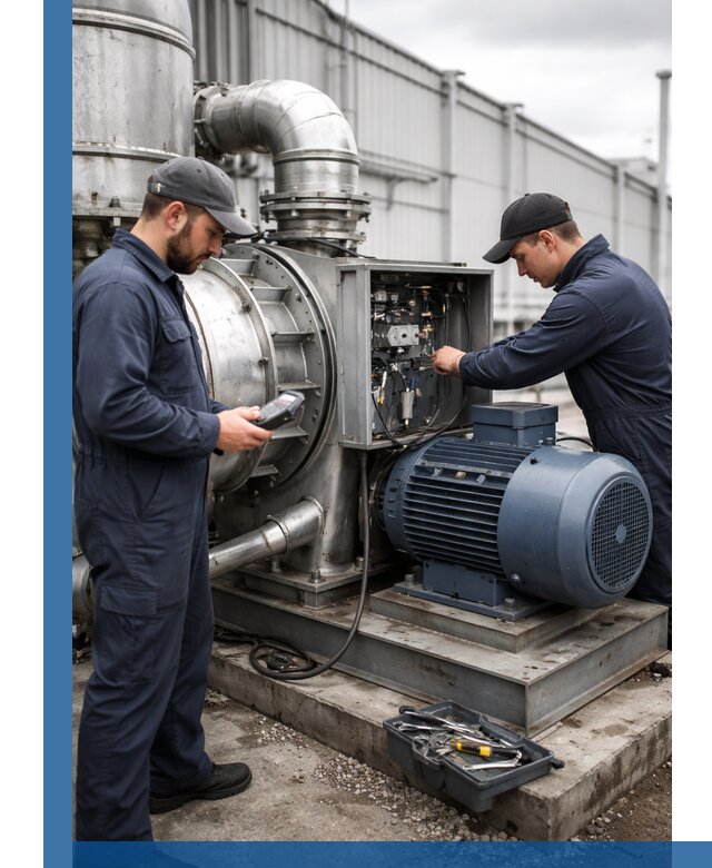 Техническое обслуживание промышленного оборудования в Искитиме