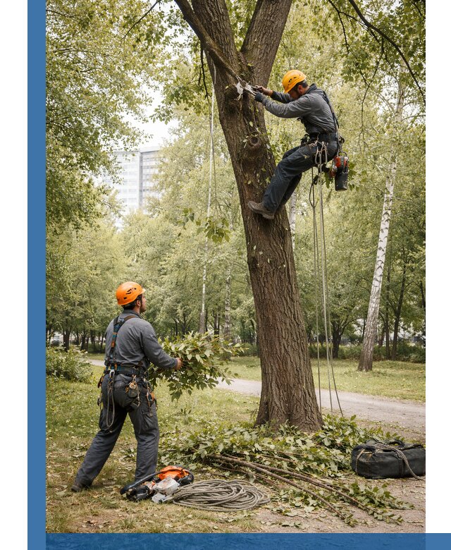 Санитарная обрезка деревьев в Искитиме, профессионально и безопасно