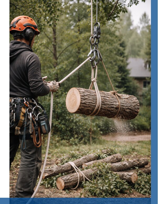 Валка деревьев частями в Искитиме от 7644 р. | ВЫСОТНИК-Скм