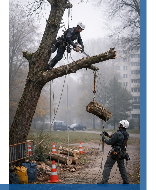 Удаление аварийных деревьев в Искитиме от 15288 р. | ВЫСОТНИК-Скм