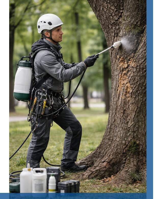 Обработка деревьев от вредителей в Искитиме от 4586 р. | ВЫСОТНИК-Скм