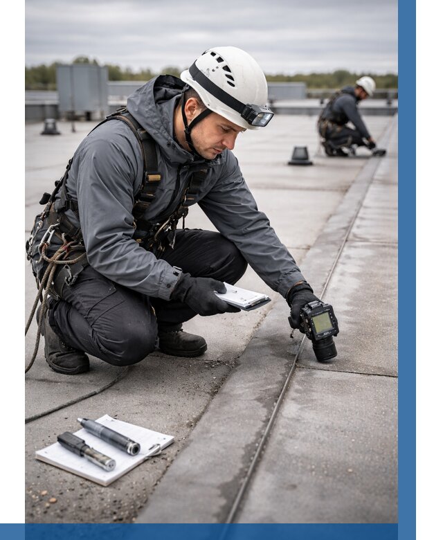 Обследование кровли на протечки в Искитиме от 4586 р. | ВЫСОТНИК-Скм